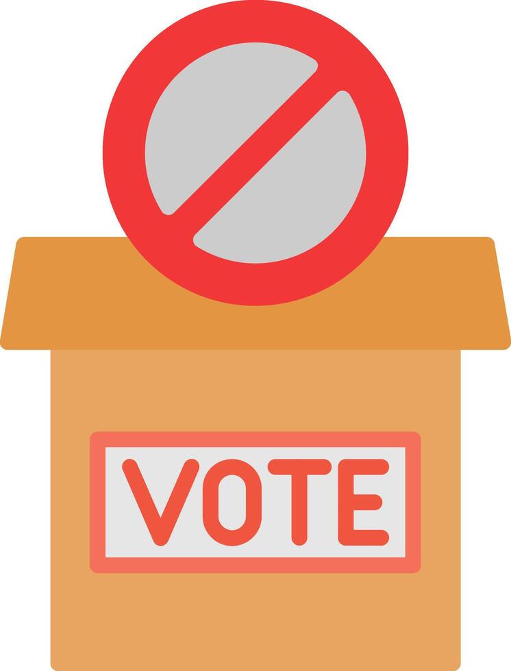 Forbidden Sign Flat Icon vector