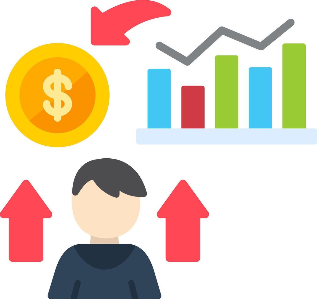 Improvement Flat Icon vector