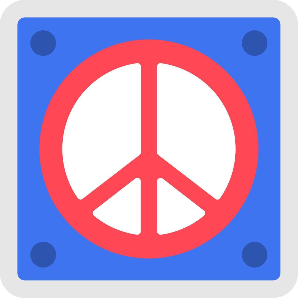 Pacifism Flat Icon vector