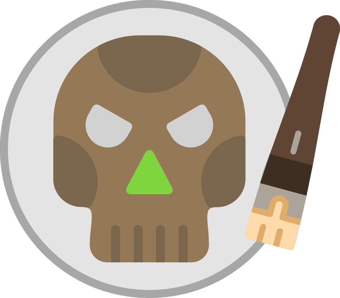 Skull Flat Icon vector