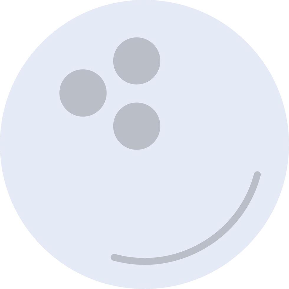 Bowling Ball Flat Icon vector