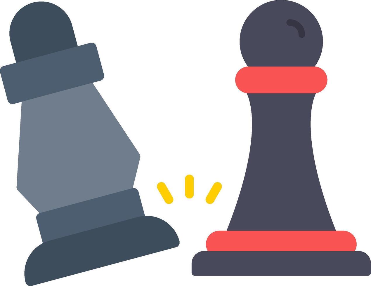 Attack Flat Icon vector