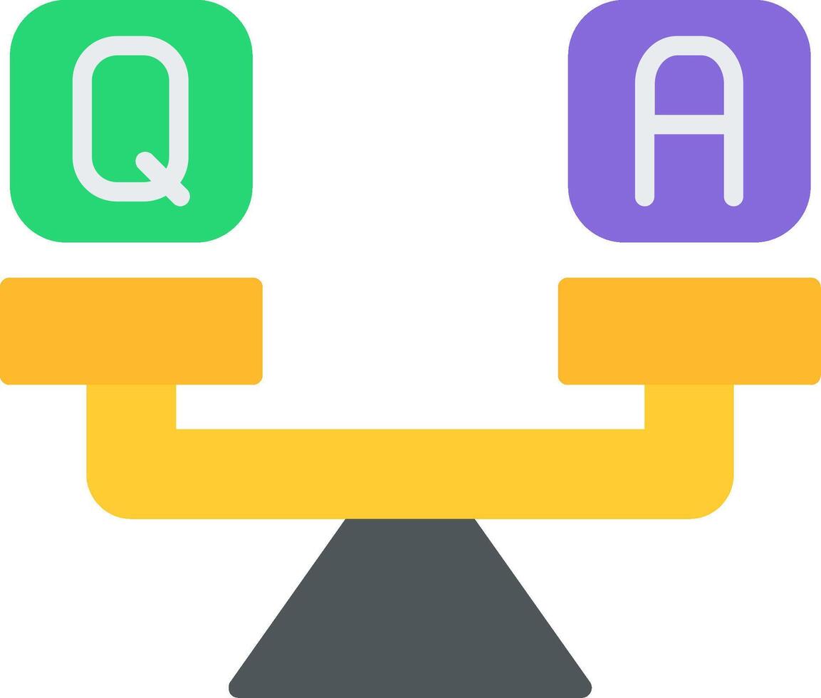 Faq Flat Icon vector