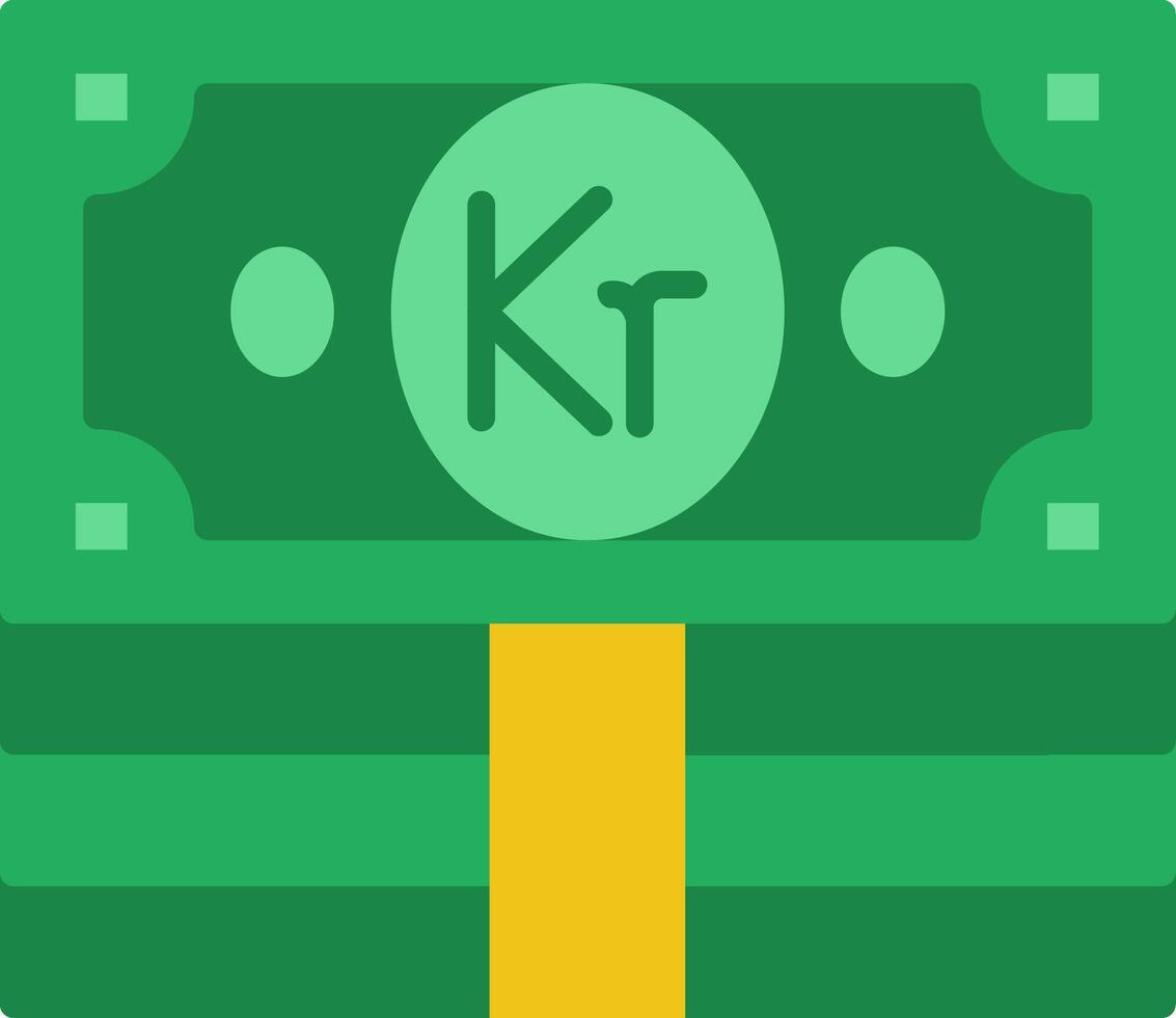 Krone Flat Icon vector
