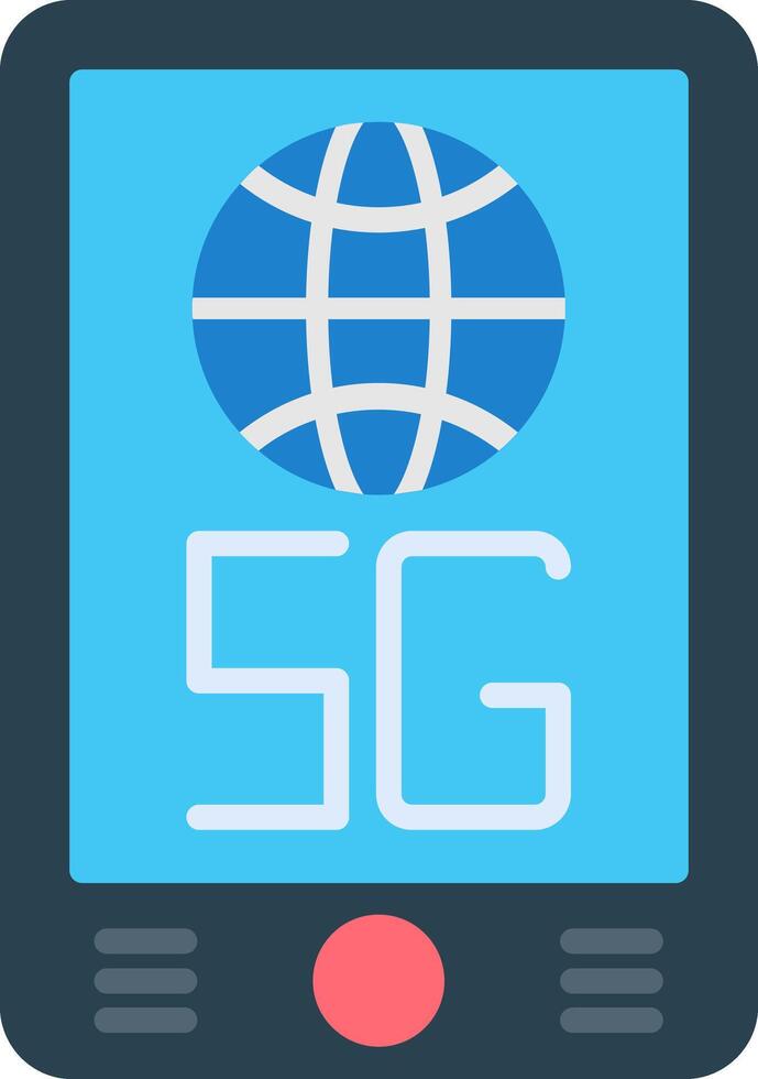 Mobile Flat Icon vector