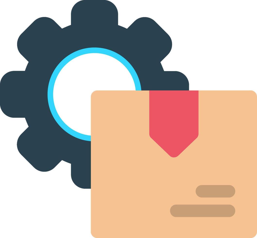 Product Management Flat Icon vector