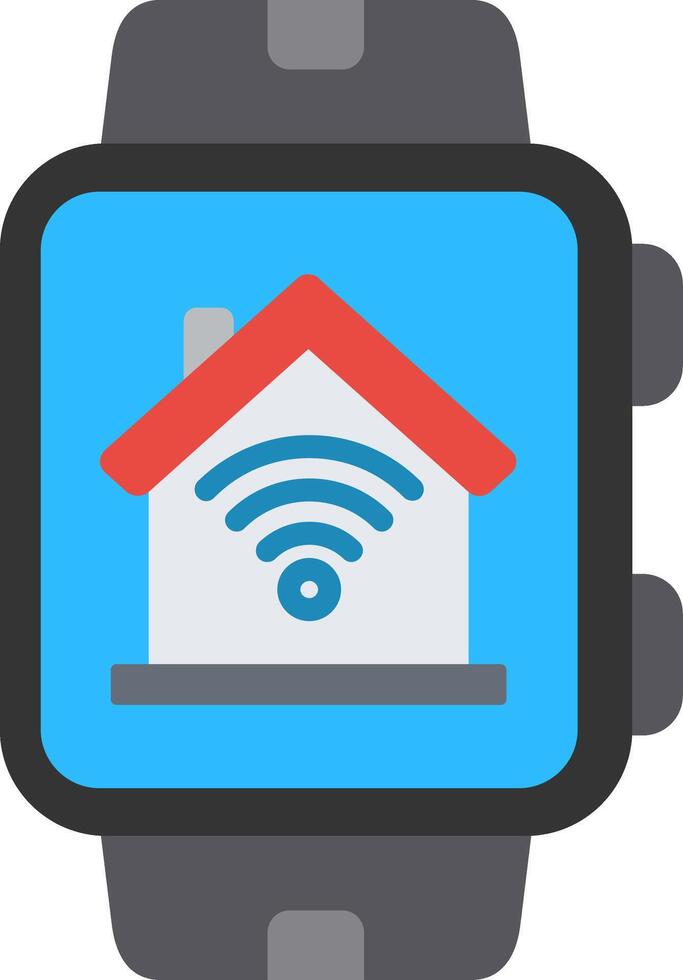 SmartWatch Flat Icon vector