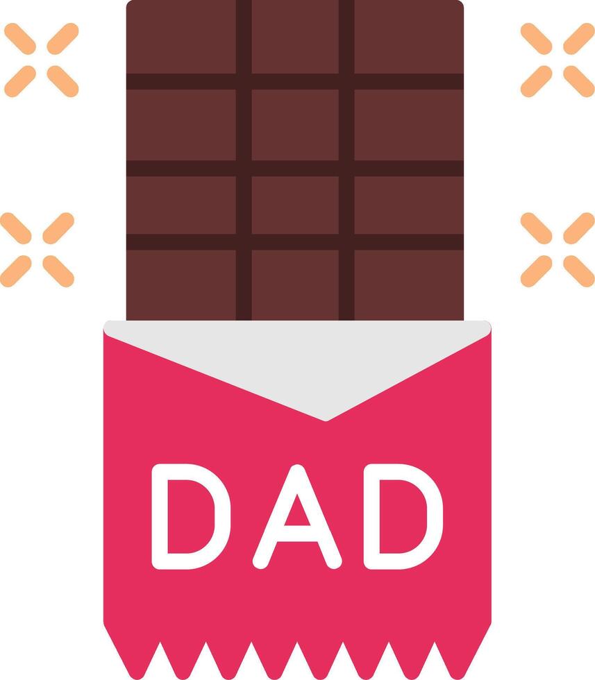 Chocolates Flat Icon vector