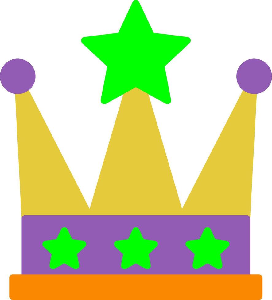Crown Flat Icon vector