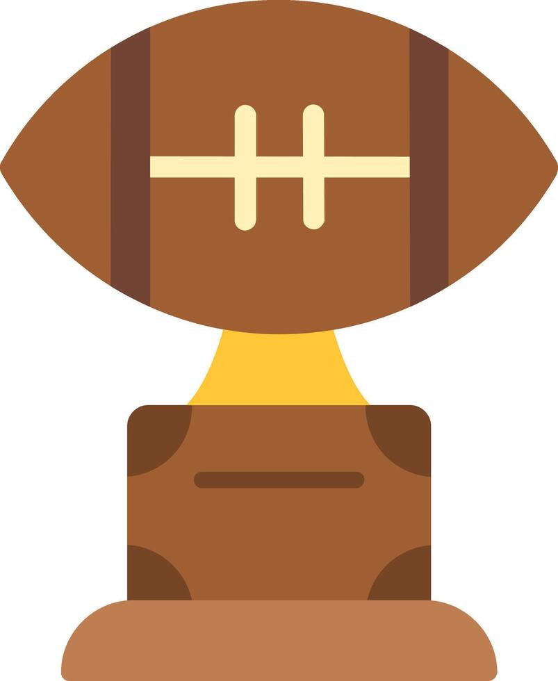 Trophy Flat Icon vector