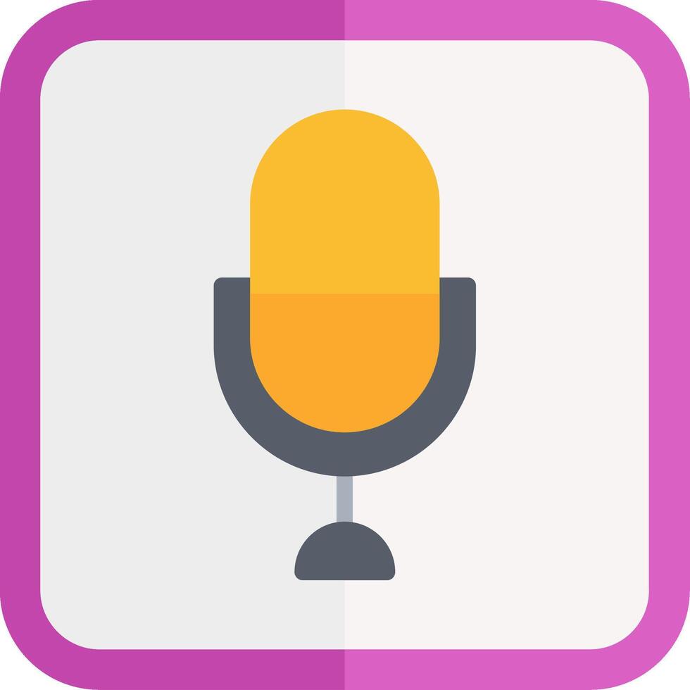 Voice Flat Icon vector