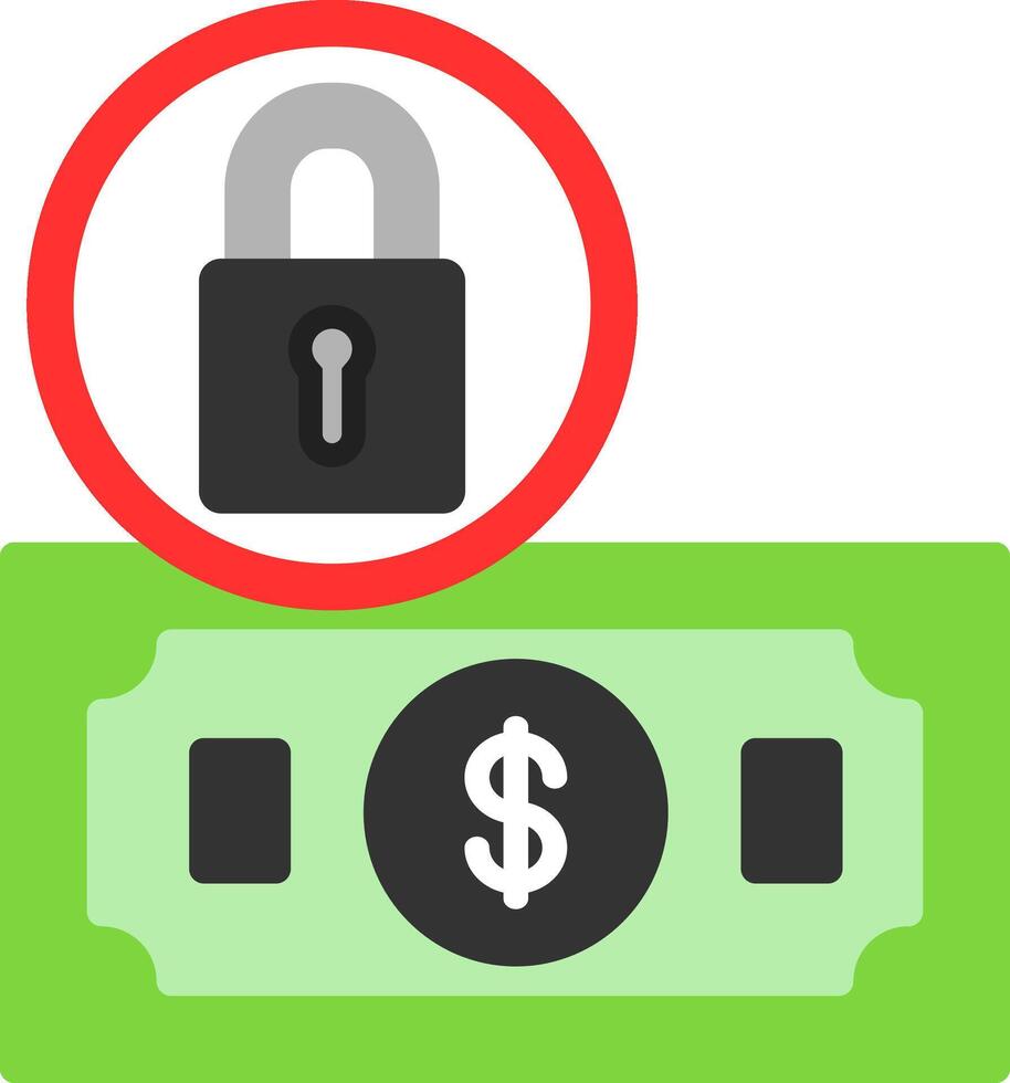 Banknote Flat Icon vector