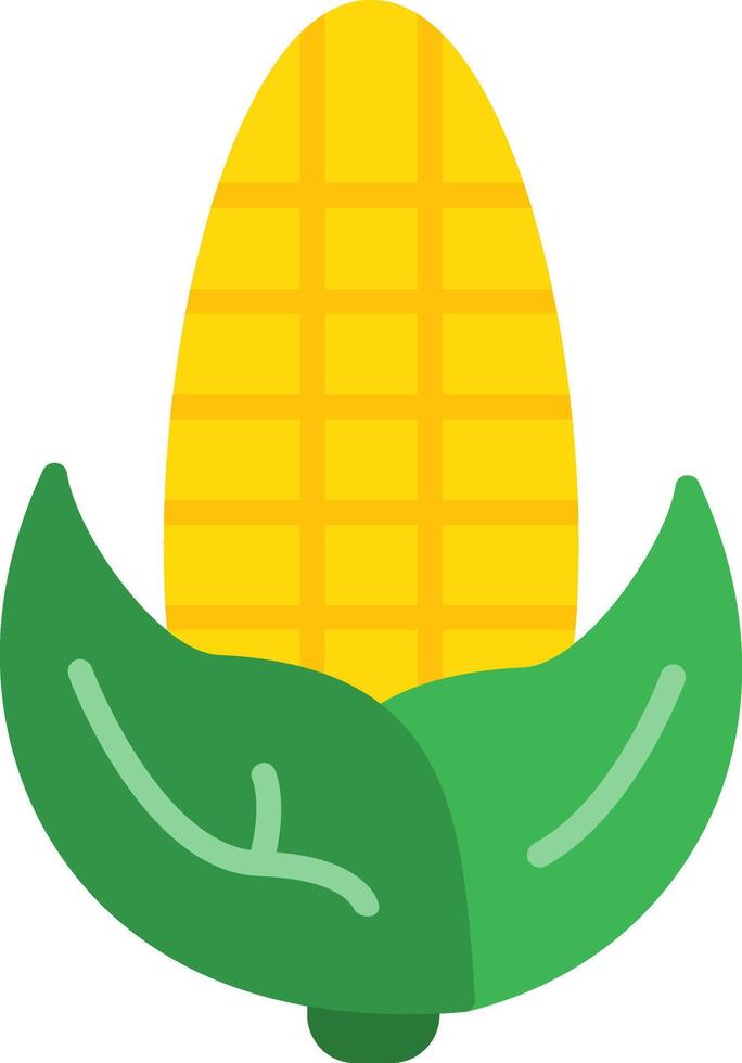 Corn Flat Icon vector