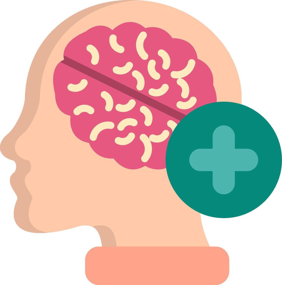 Brain Flat Icon vector