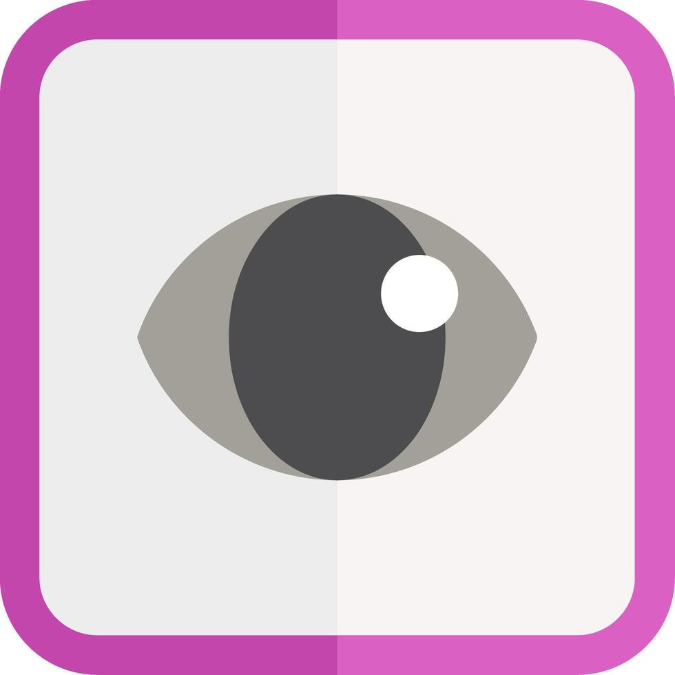 Eye Flat Icon vector