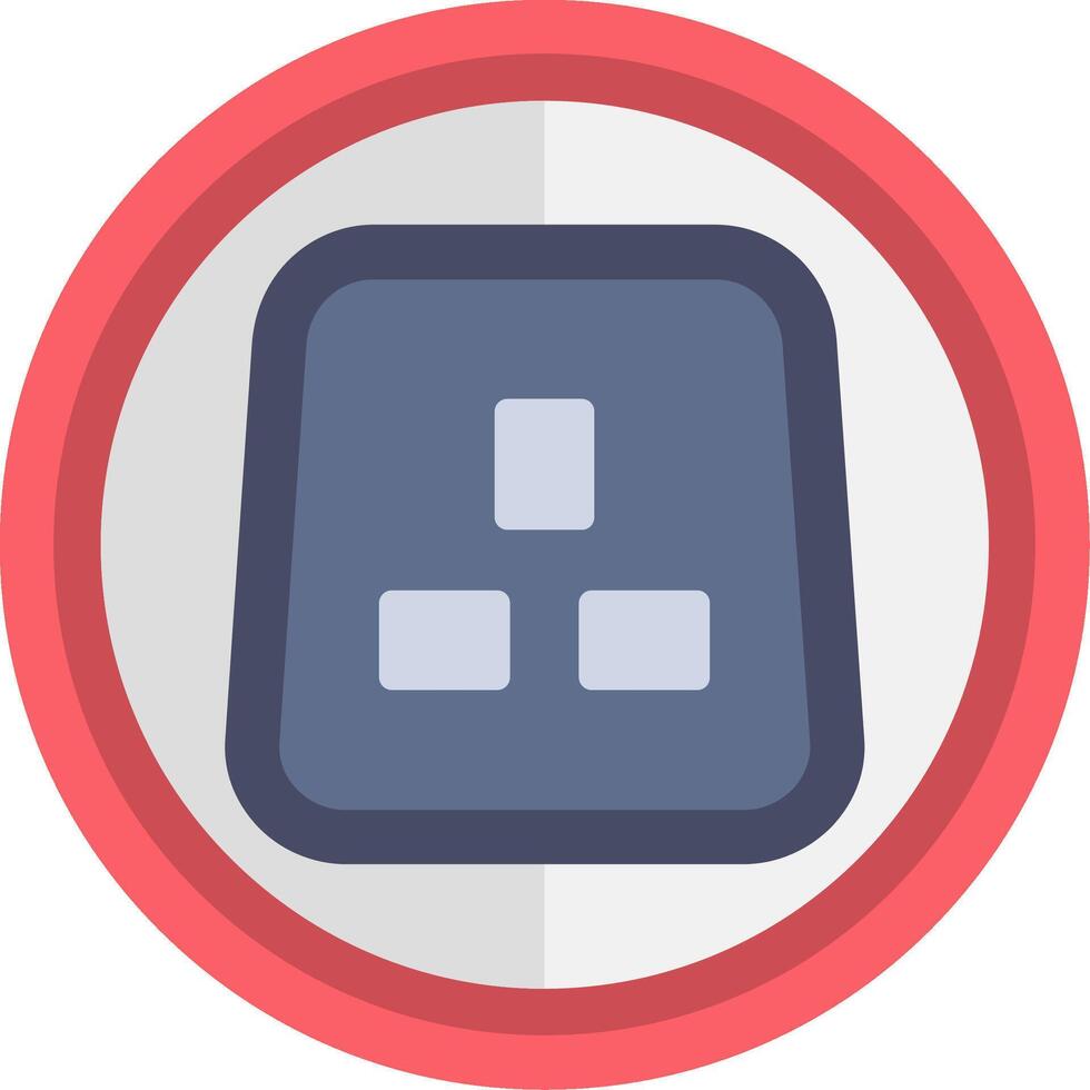 Electric Plug Flat Icon vector