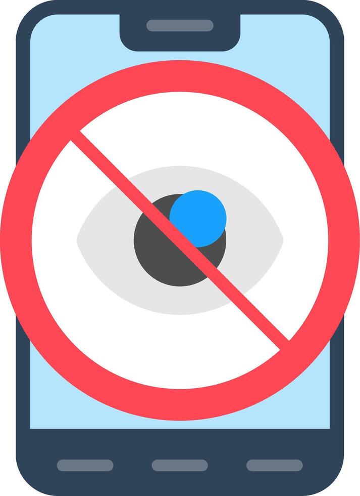 Hide Flat Icon vector