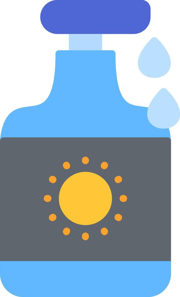 Lotion Flat Icon vector