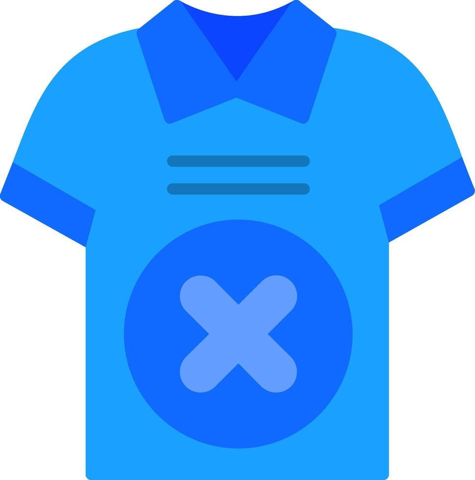 Tshirt Flat Icon vector