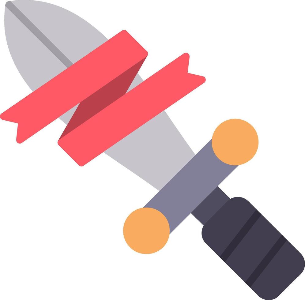 Sword Flat Icon vector