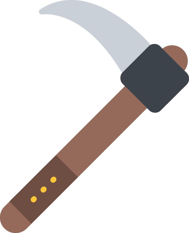 Scythe Flat Icon vector