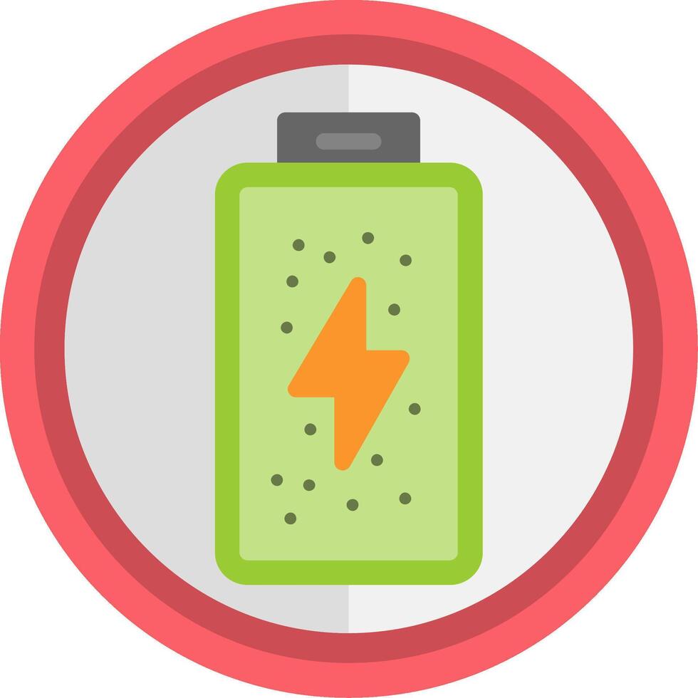 Battery Flat Icon vector