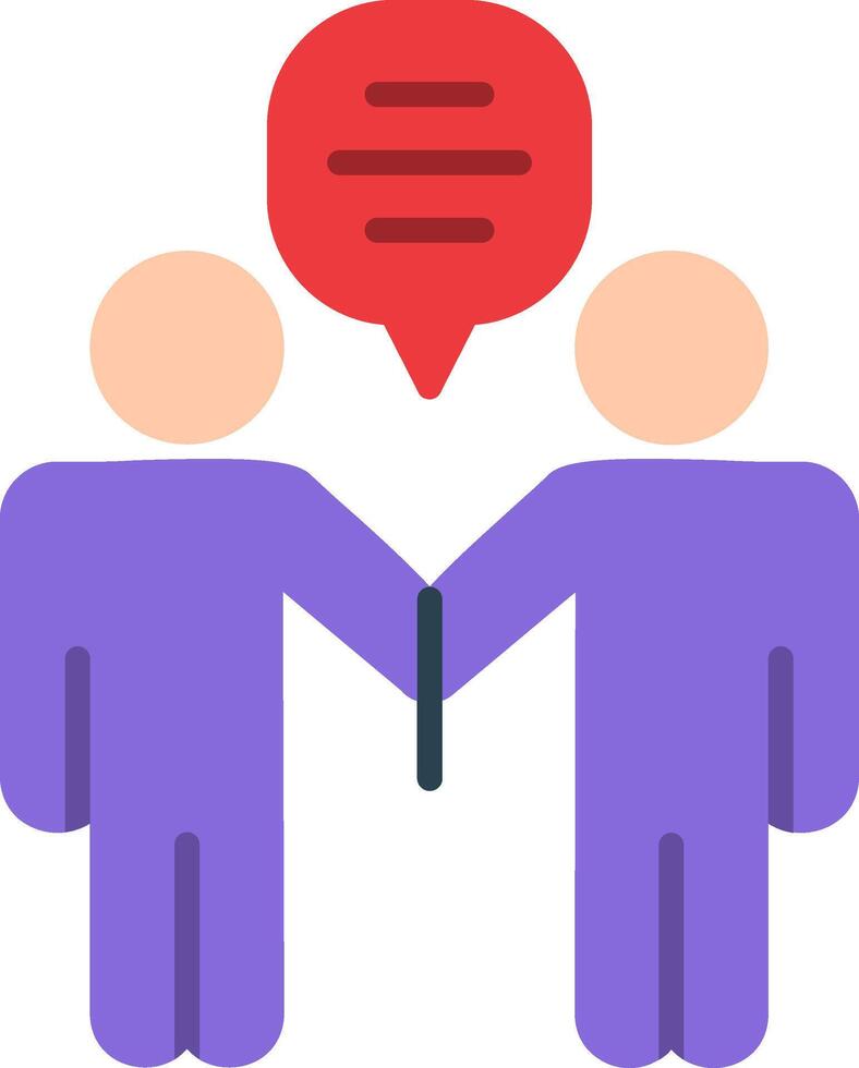 Coaching Flat Icon vector