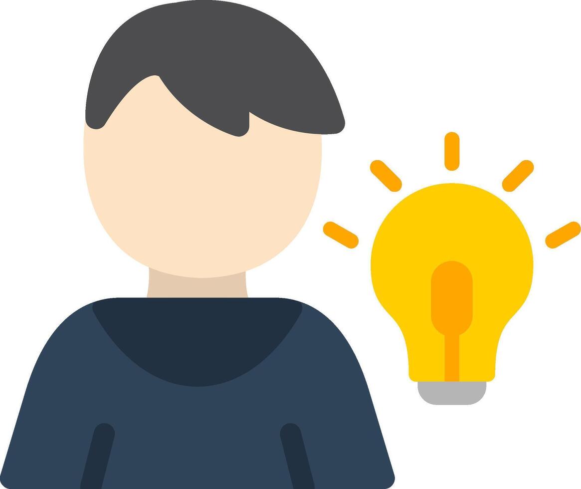 Idea Flat Icon vector