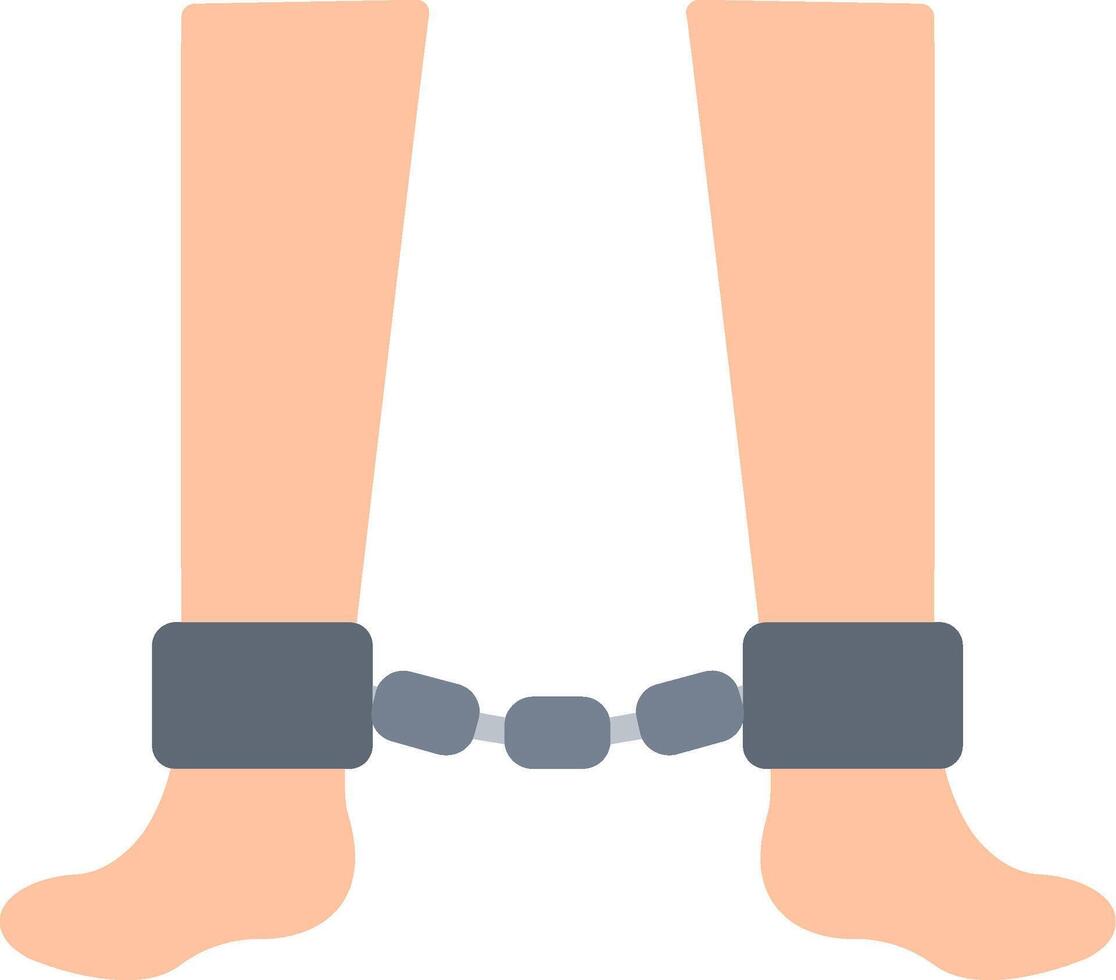 Slave Flat Icon vector