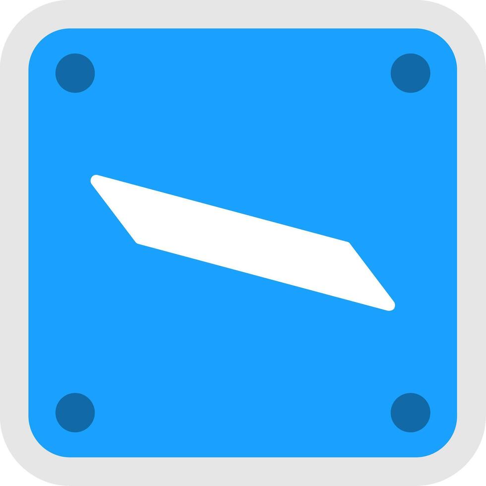 Arabic Language Flat Icon vector