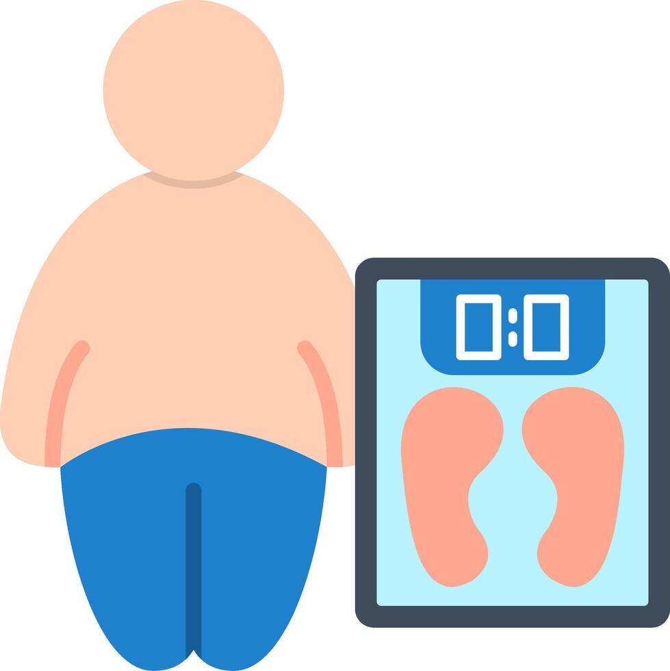 Weight Flat Icon vector