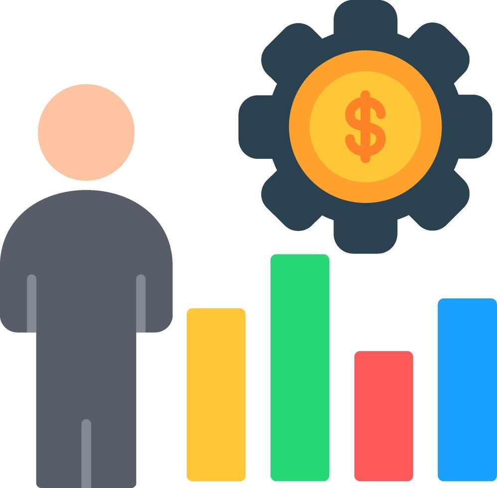 Consumer Flat Icon vector