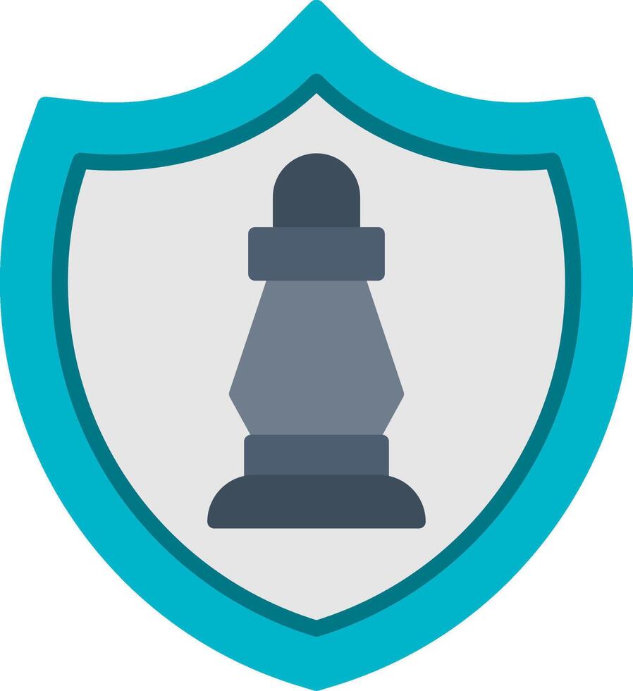 Shield Flat Icon vector