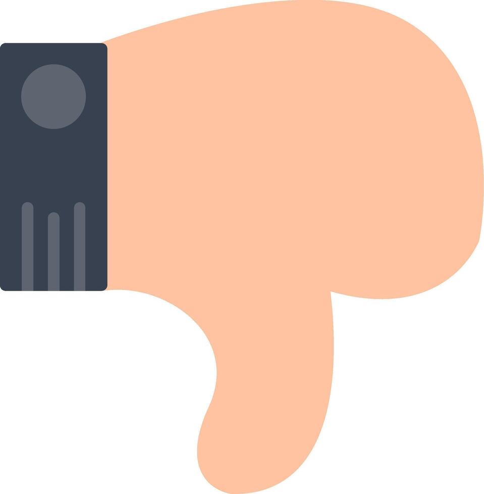 Rejected Flat Icon vector