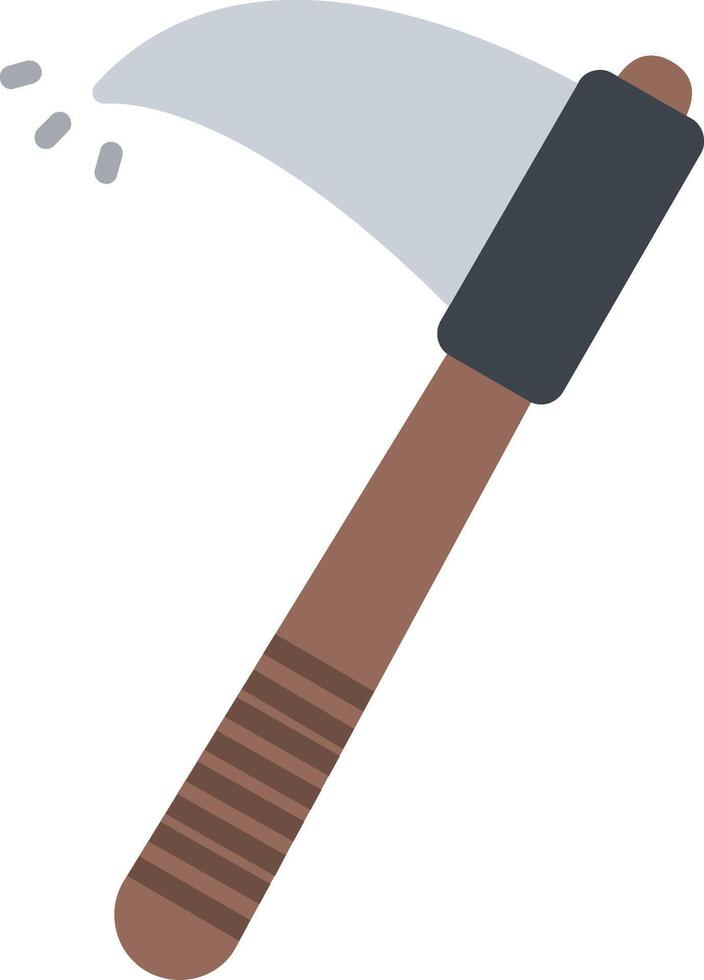 Sickle Flat Icon vector