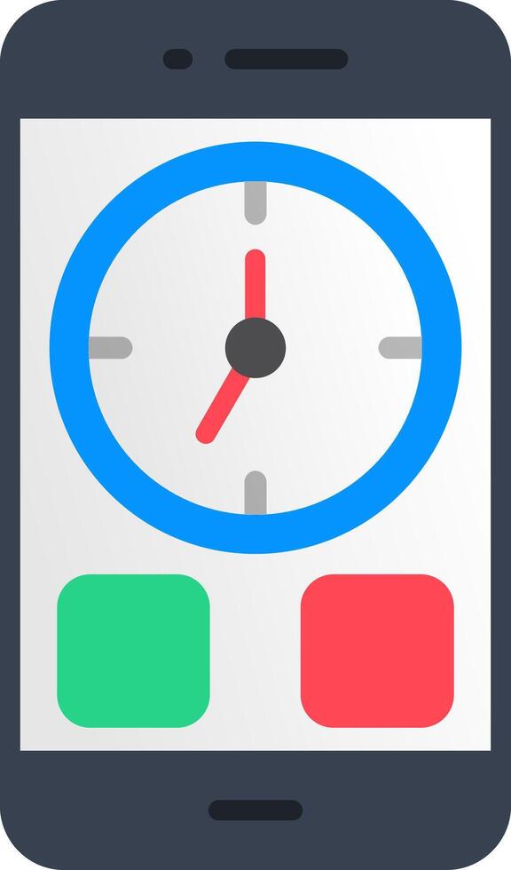 Alarm Flat Icon vector