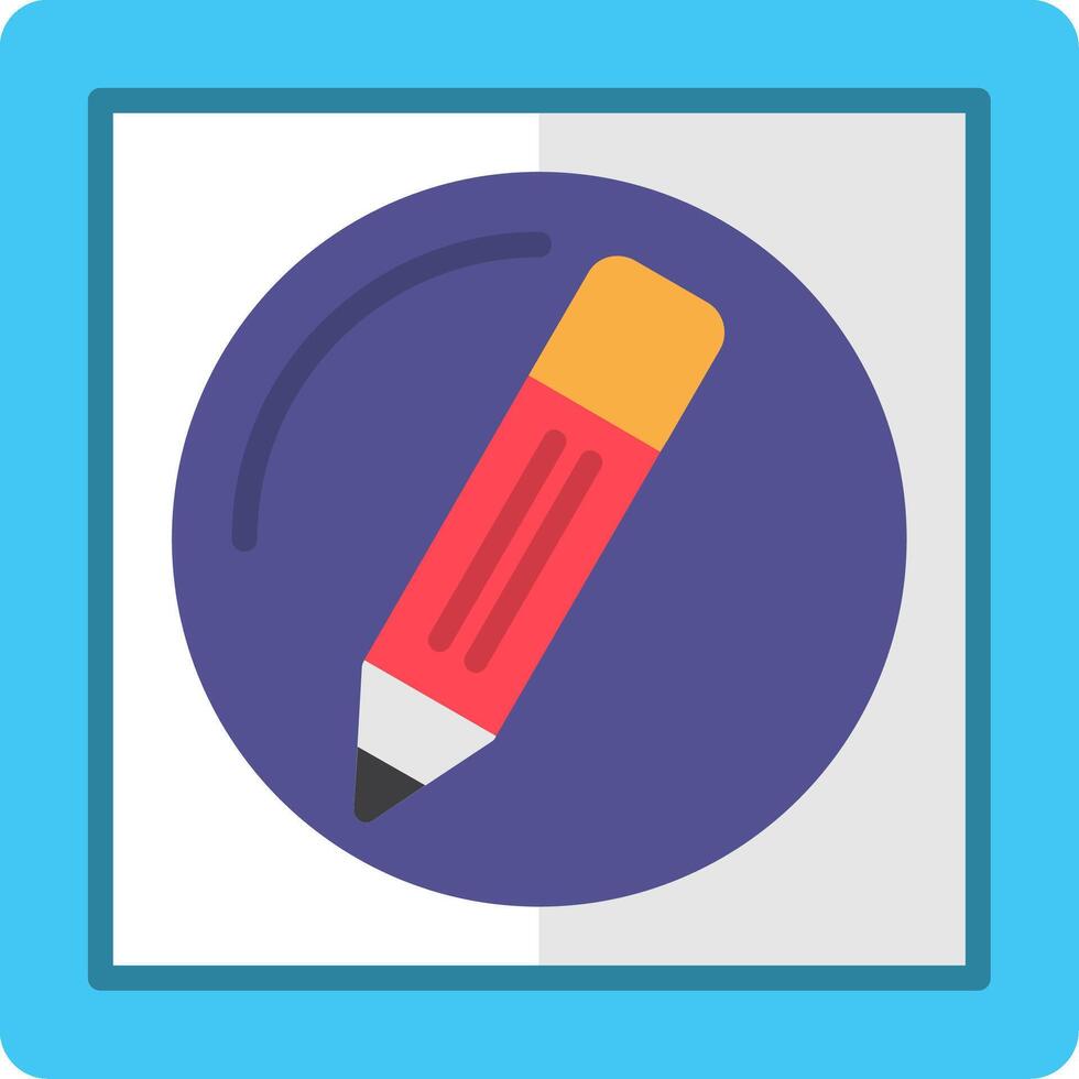 Edit Flat Icon vector