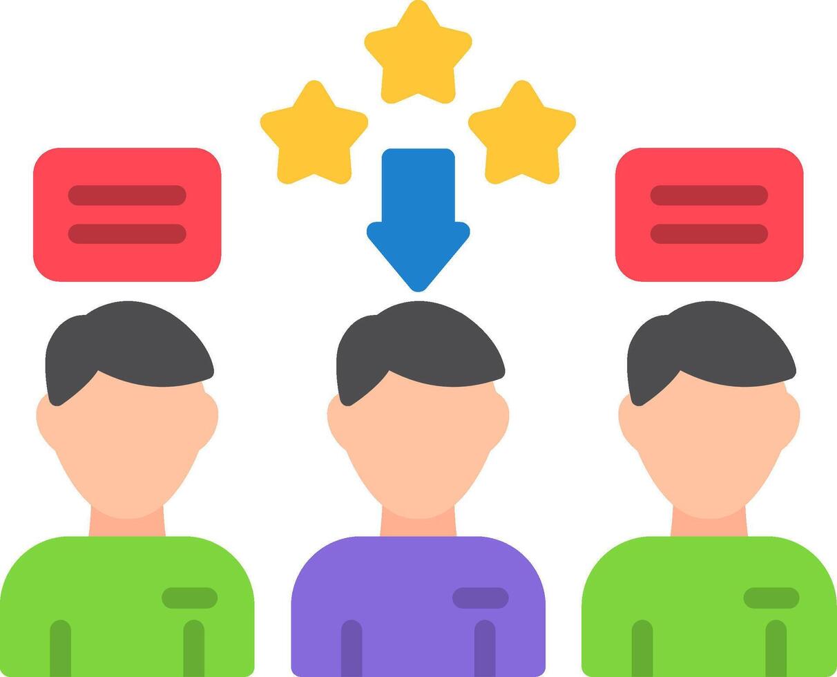 Hiring Flat Icon vector