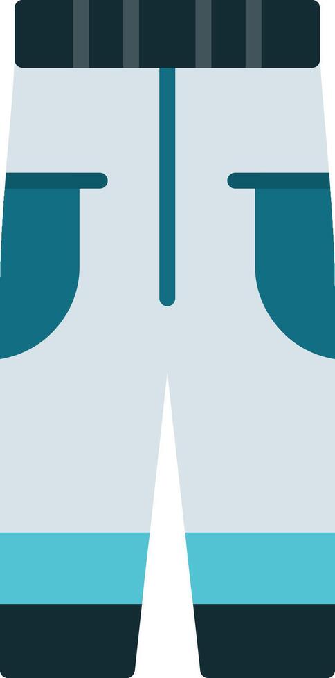 Long Pants Flat Icon vector