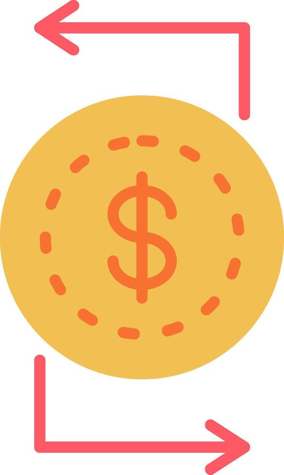 Money Back Guarantee Flat Icon vector