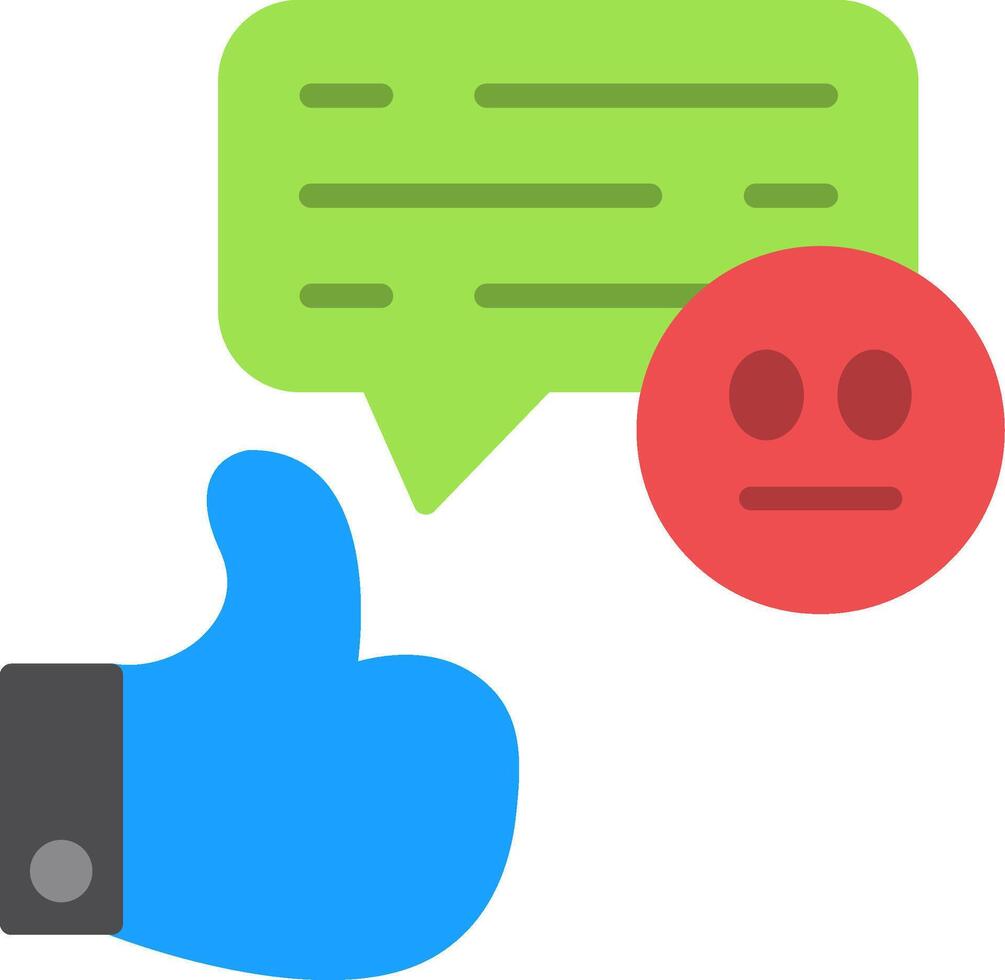 Feedback Flat Icon vector