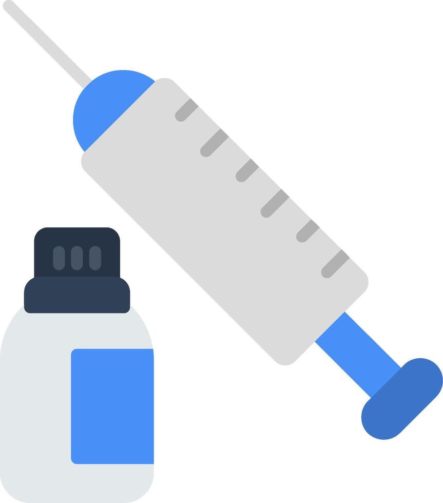 vaccination Flat Icon vector