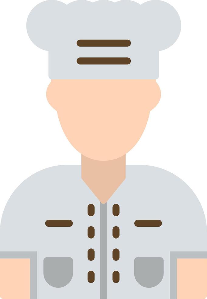 Chef Flat Icon vector