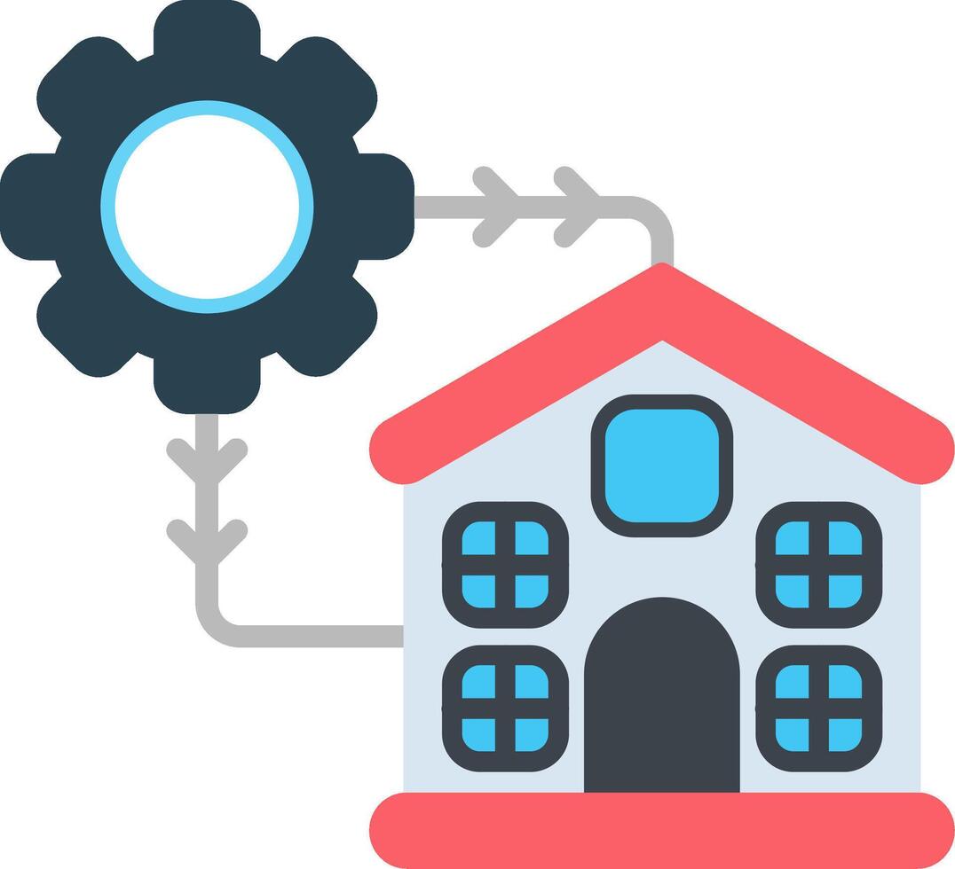 Management Flat Icon vector