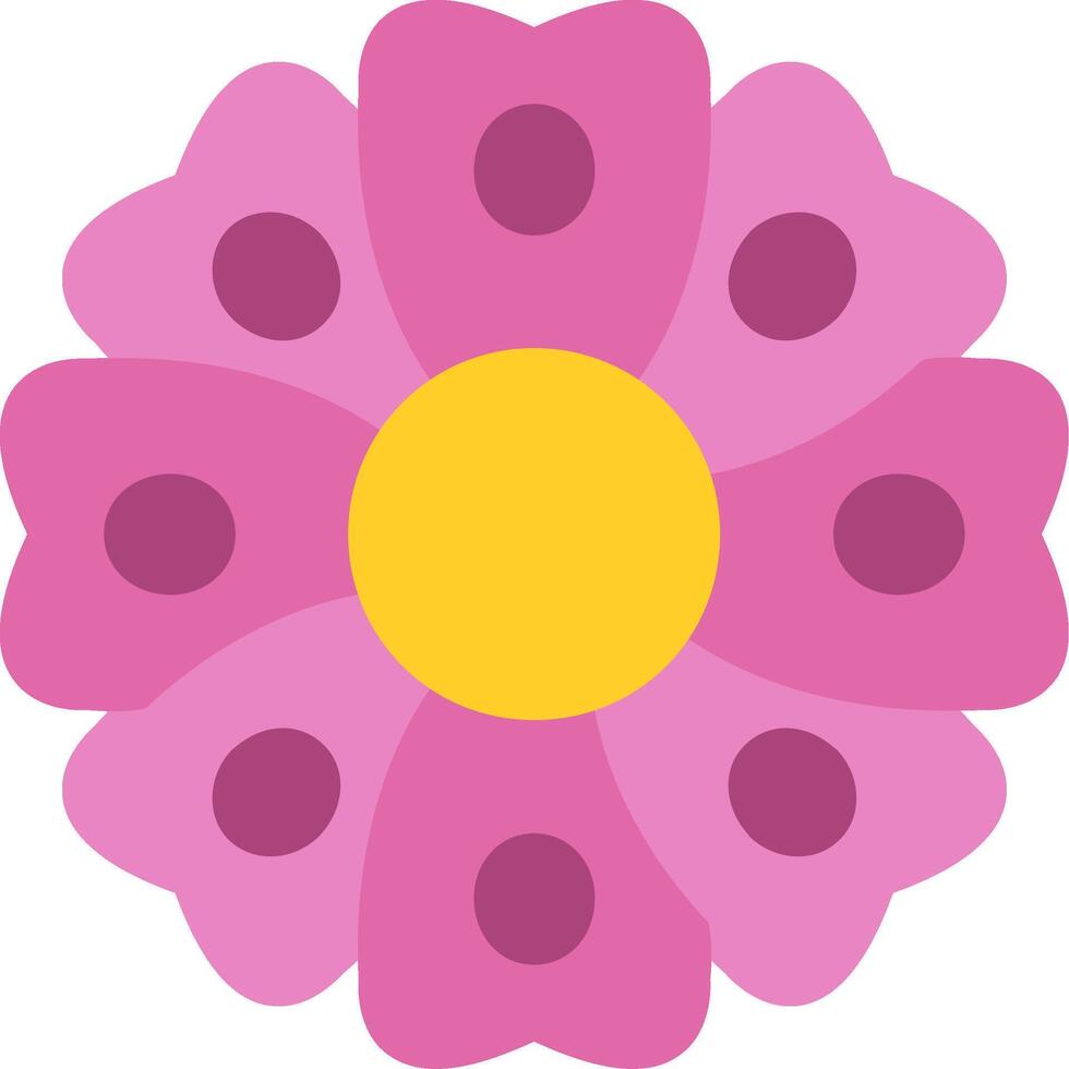 Aster Flat Icon vector