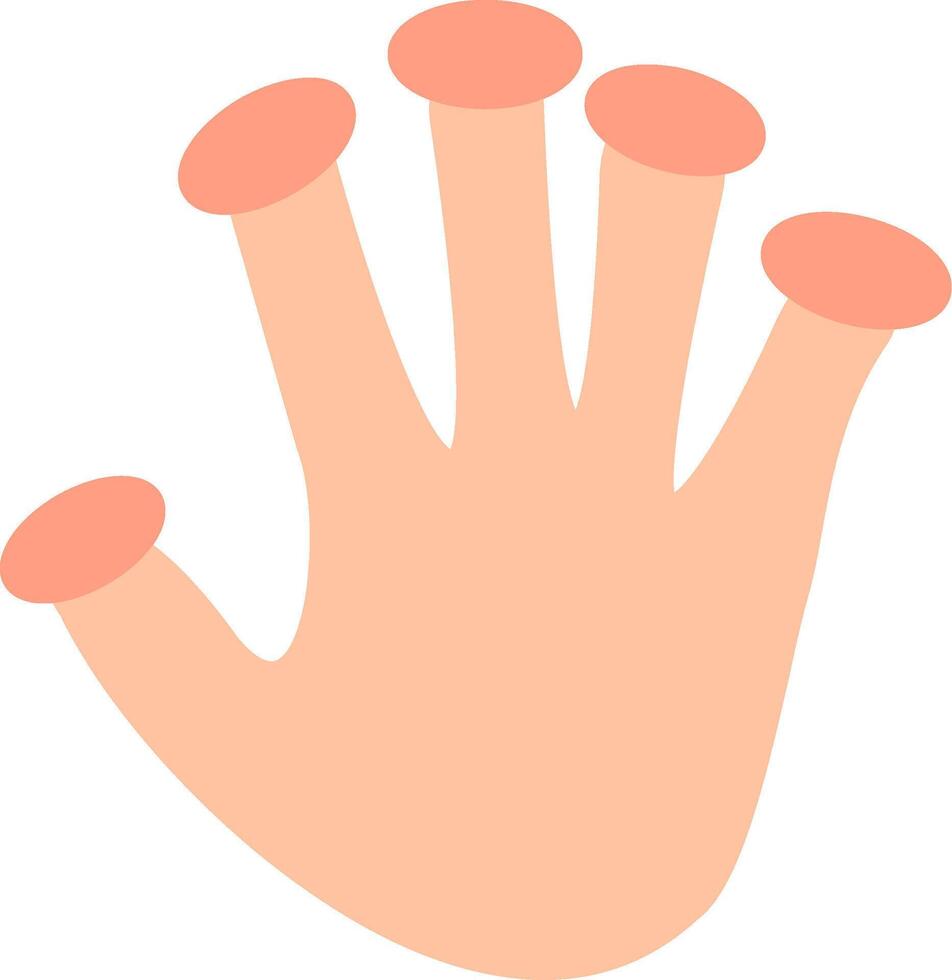 Fingerprint Scan Flat Icon vector