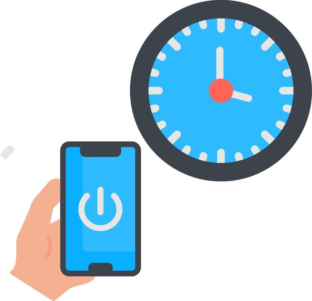 Time Flat Icon vector