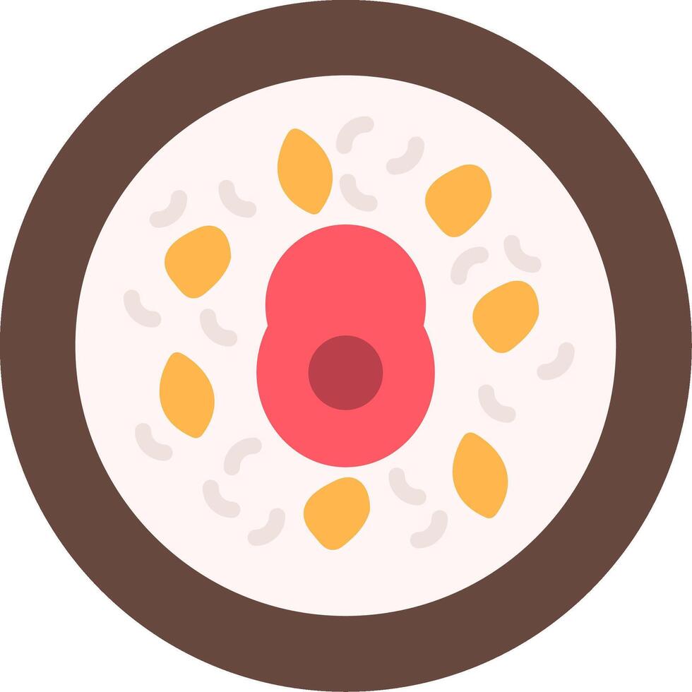 Oyakodon Flat Icon vector