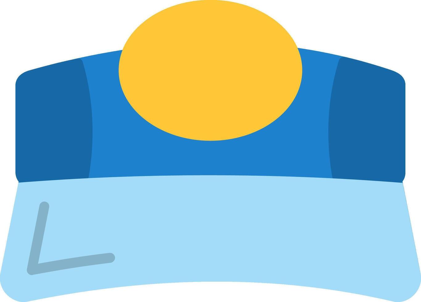 Visor Flat Icon vector
