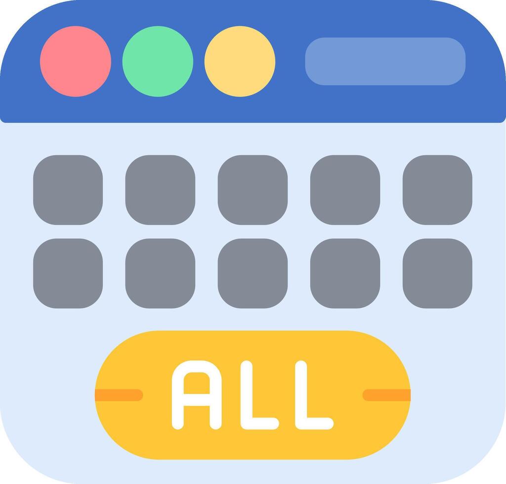All Flat Icon vector